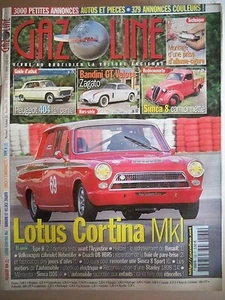 GAZOLINE n°138 - FORD Lotus Cortina PEUGEOT 404 SIMCA 8 BANDINI GT Veloce - Picture 1 of 1