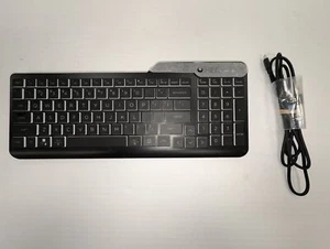 7N7C1AA#ABA HP 405 keyboard multi device 65 percent compact US black - Picture 1 of 1