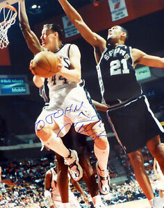 Keith Van Horn Autographed 16x20 Photo New Jersey Nets "To John" SKU #214783