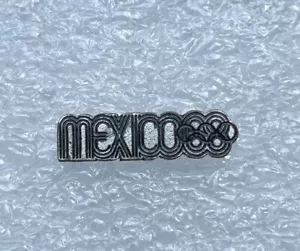 Rare Vintage Pin Badge Olympic NOC MEXICO 1968 MEXICO City Marked on back - Bild 1 von 2