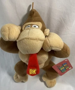 OFFICIAL NINTENDO SUPER MARIO DONKEY KONG PLUSH STUFFED ANIMAL TOY 10'' NEW TAGS - Picture 1 of 10