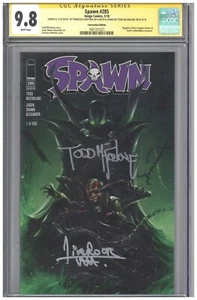 Spawn #285 CGC 9.8 SS Edición Convención MegaCon 2x Sig Mattina Todd McFarlane - Imagen 1 de 2