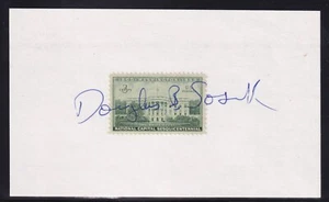 Douglas Sosnik, President Clinton's Political Director, signed White House stamp - Picture 1 of 1
