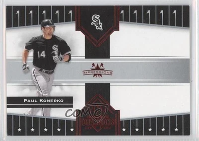 2005 Donruss Champions Red Impressions /250 Paul Konerko #77 - Image 1 of 2