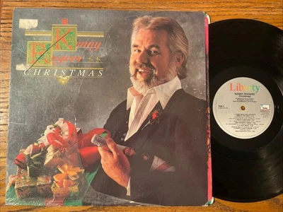 Kenny Rogers Christmas LP Liberty + Inner & Shrink VG Foto 1 de 4