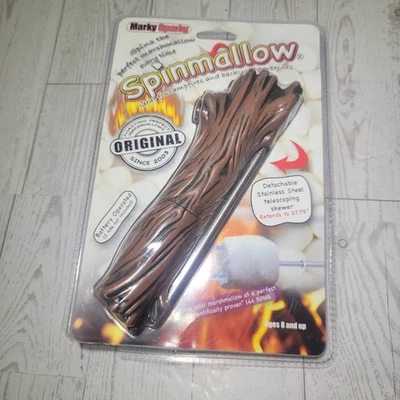 Spinmallow 27 дюймов моторизованная спиннинговая вилка для барбекю вигзай зефир жарка S’mores - Изображение 1 из 4
