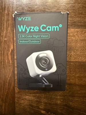WYZE CAM V4 2K HD WIFI 6 SEGURIDAD  Foto 1 de 2