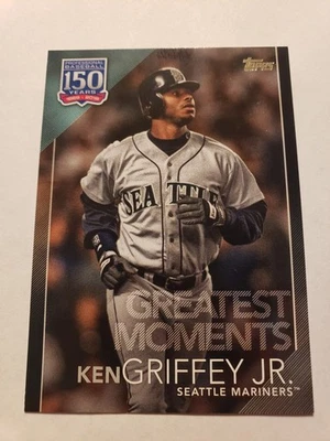 133/299 BLACK 2019 Topps 150 Years Of Baseball Greatest Moments Ken Griffey Jr  - Image 1 of 4