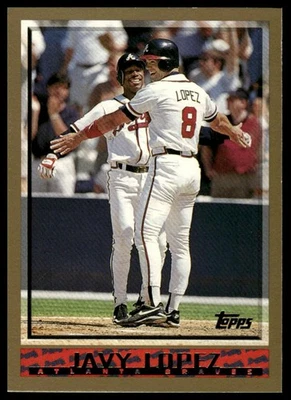 1998 Topps #183 Javy Lopez [GOATCARDS] - Image 1 of 2