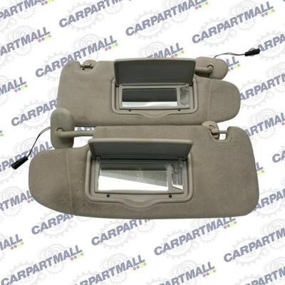 2006-2009 Milan Fusion Left & Right Sunvisor Sun Visor Pair Set Driver Passenger Foto 1 de 4