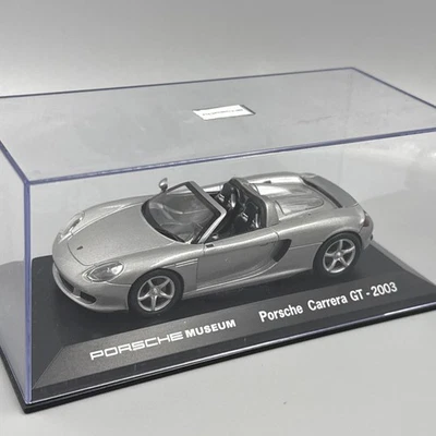 Porsche Carrera GT 2003 Silver Welly 1:43 Porsche Museum Die Cast - Image 1 of 4
