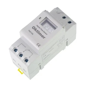 24VDC 16A DIN RAIL DIGITAL PROGRAMABLE Temporizador RELÉ DE TIEMPO - Imagen 1 de 5