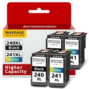 Ink Cartridges PG-240XL CL-241XL for Canon PIXMA MG2220 MG3600 TS5120 MG3620 lot - Picture 1 of 11