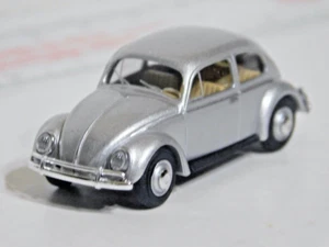 Busch 52999 1/87 Volkswagen Oval Window 1955 Beetle Export Model Silver Metallic - Picture 1 of 5