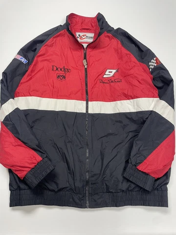 Bill Elliot #9 Chase Authentic’s Dodge Racing Jacket Size L Cover