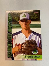 Chris Kohler Card 2018 Vermont Lake Monsters Team Card