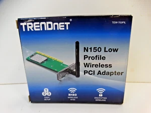 TRENDnet N150 Low Profile wireless PCI Adapter - Afbeelding 1 van 2