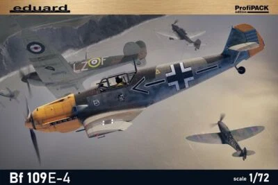 Eduard 7033 Bf 109E-4 Profipack Edition Kit Montaggio 1/72 - Immagine 1 di 3