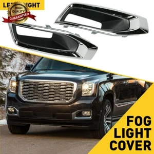 Cubierta de luz antiniebla delantera para automóvil GMC Yukon 2015-2020 borde izquierdo y derecho - Imagen 1 de 9