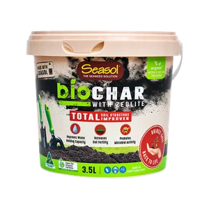 Seasol 3.5L Biochar Soil Conditioner Garden Plant Care, Soil + Accessories - Picture 1 of 4