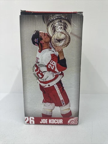 Joe Kocur Detroit Red Wings Grind Line Bobblehead Series 2022 SGA NHL Huntington Cover