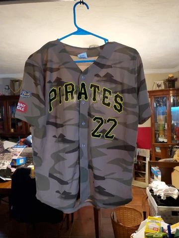 Andrew Mccutchen Jersey Size Youth Xl Camouflage Cover