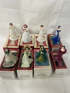 Lot of 8 Hallmark Christmas Ornaments Scarlett O’Hara - Picture 1 of 10