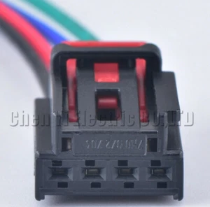 Prewired 4 PIN Tail Light Lamp Plug Connector Repair For VW AUDI SKODA 7N0972704 - Picture 1 of 2