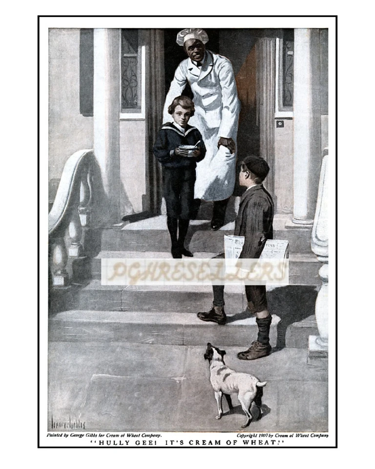 1908 Cream of Wheat Antique Reproduction Advertisement Poster Print 8.5x11" New - Image 1 of 1