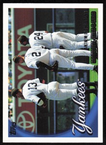 2010 Topps #269 Alex Rodriquez / Derek Jeter / Robinson Cano   - FREE SHIPPING