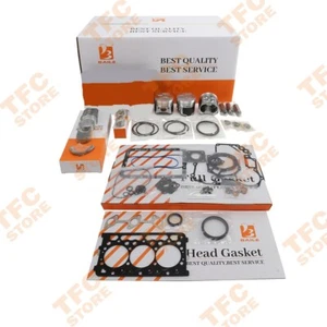 D1105 Overhaul rebuild Kit STD For Kubota D1105 Engine Piston Bearing Gasket Kit - Picture 1 of 4