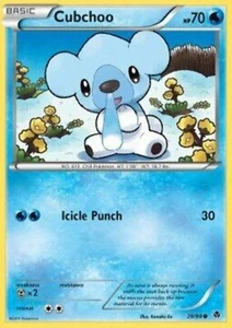 Carta pokemon Cubchoo (EPO 29)-NUOVE FORZE-C - lingua ITA-condizione EX - Picture 1 of 1