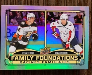 2023-24 Tim Hortons Greatest Duos Family Foundations #FF-8 Ryan, Dylan Strome - Picture 1 of 2