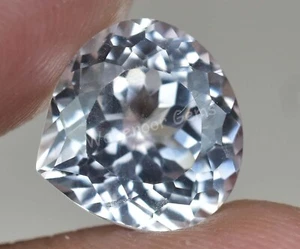 9.05 Ct Natural White Colorless Goshenite Pear Certified Gemstone - Picture 1 of 8