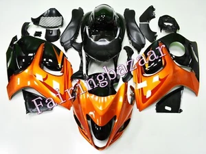 Fit for 2008-2016 GSXR1300 Black Orange ABS Injection Fairing Kit HAYABUSA Gen 2 - Picture 1 of 6