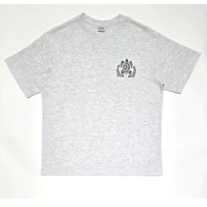 Unisex Cotton 100% Lucky Turtle Tattoo Symbol Tee Light Gray Shot Sleeve T Shirt - Picture 1 of 15