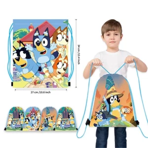 Bluey & Bingo Kids Children's Boys Girls School Sports Bag PE Swimming Gym Bags - Picture 1 of 9