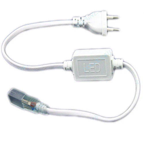 SPINA ALIMENTATORE STRISCIA LED 220V TRASFORMATORE BOBINA ADATTATORE LED 5050 - Immagine 1 di 1