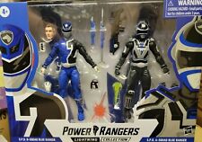 Power Rangers Lightning Collection SPD ASquad BSquad Blue Ranger 2Pack