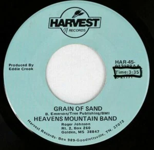 Heaven's Mountain Band, Grain Of Sand / Same Harvest HAR 45 012188 - Picture 1 of 1