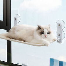 Foldable Cat Hammock Breathable with 4 Suction Cups Cordless Steel Window Perch 