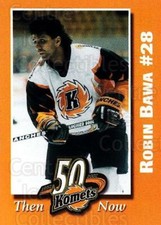 2001-02 Fort Wayne Komets Shoe Carnival #1 Robin Bawa