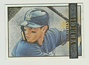 2020 Topps Gallery RAINBOW FOIL #8 CHRISTIAN YELICH Milwaukee Brewers SP