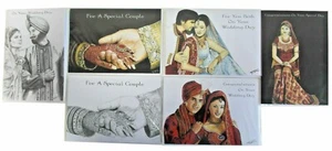 Asian Indian Traditional Elegant Congratulations Wedding Day Card Cards Gift - Picture 1 of 13