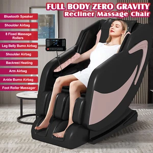 Full Body Electric Zero Gravity Massage Chairs Recliner Airbag,Heat,Touch Screen - Picture 1 of 193