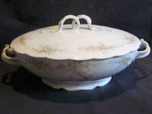 Rosenthal Iris Gemüseschale oval mit Deckel - Bild 1 von 2