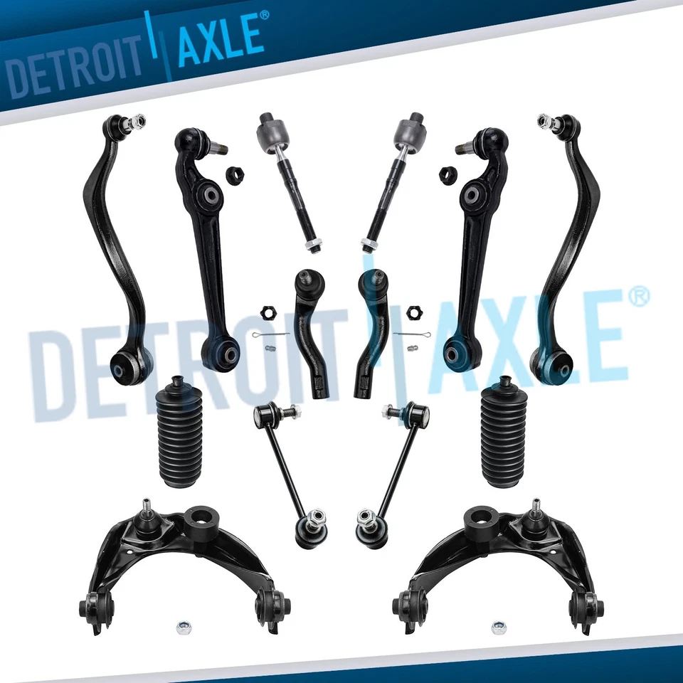 Kit de suspensión de brazos de control inferiores superiores delanteros para Ford Fusion MKZ Milan Zephyr Foto 1 de 4