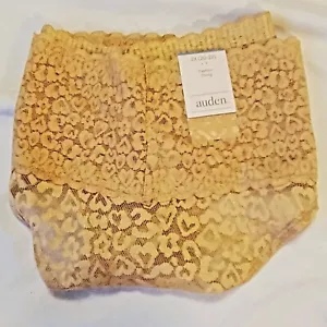 Übergröße Tanga Höschen Beige Unterwäsche 2X Neu Spitze Herzen Sexy Auden - Bild 1 von 7