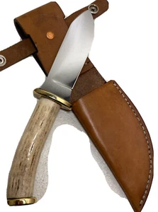 CUSTOM FIXED BLADE HANDMADE KNIFE AND SHEATH BLADES BY BEARL 11/04/96 - Picture 1 of 23