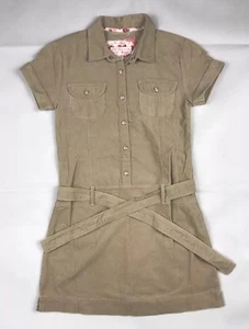 Old Navy Youth Girl’s Dress Sz 10 classic Above-Knee Curduroy Brown 100%Cotton - Picture 1 of 4